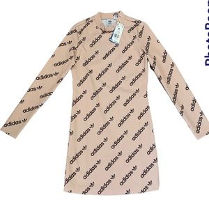 ADIDAS LONG SLEEVE DRESS NEW